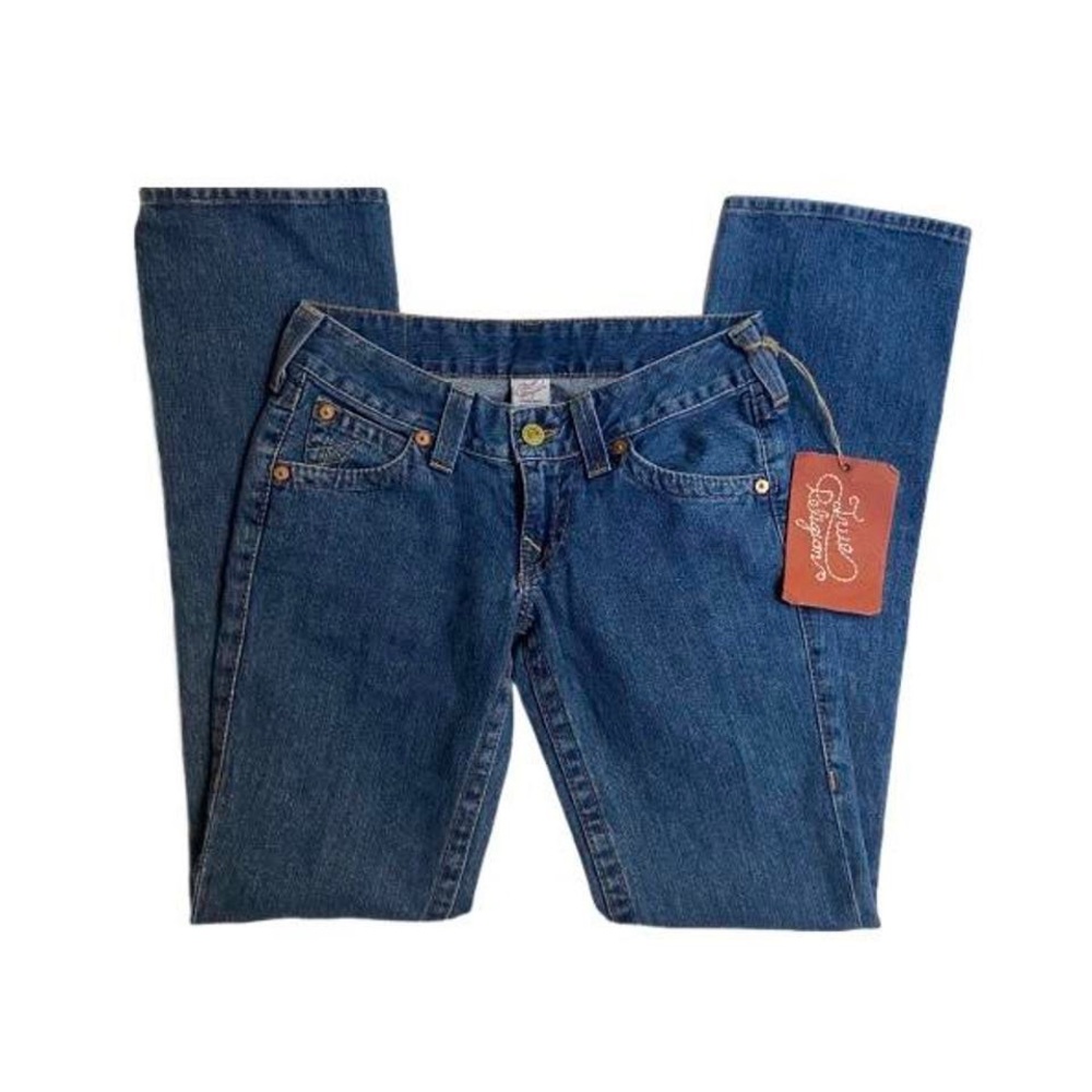 2000s true religion lowrise slim bootcut jeans